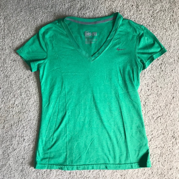 Nike Tops - Nike Size S Green Dri-Fit Shirt
